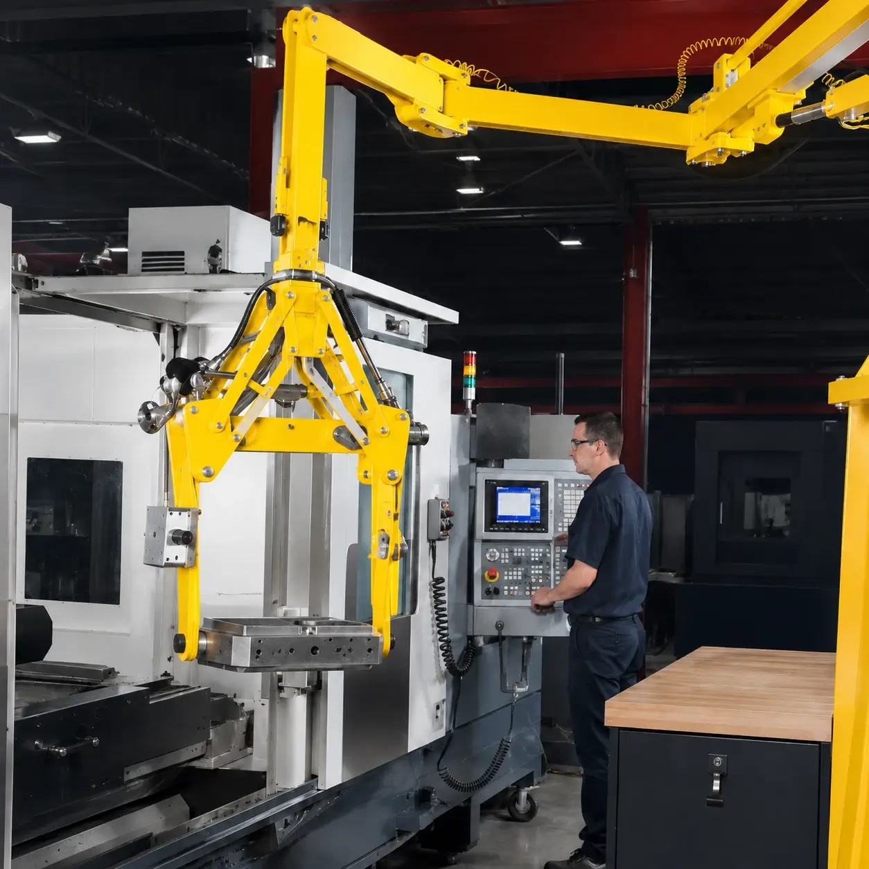 powr reach moving pallets